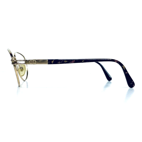 VTG Christian Dior Gold Oval Glasses main image 12